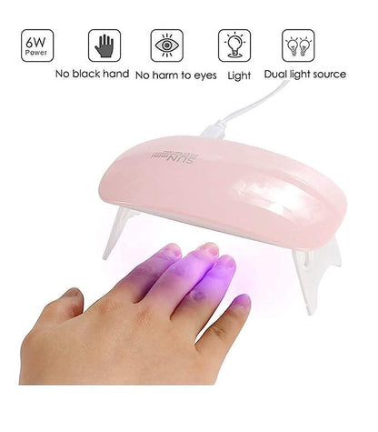 LED UV Light Nail Polish Dryer Roposo Clout