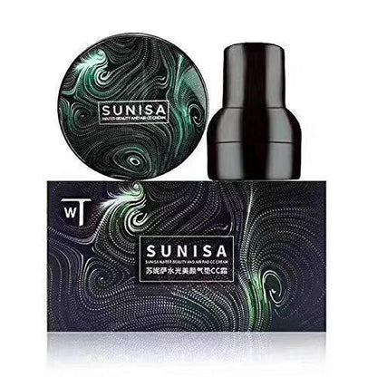 Sunisa 3 in 1 Air Cushion Waterproof foundation CC Cream Roposo Clout