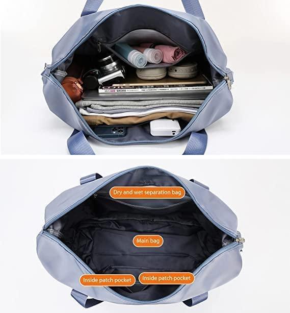 Foldable Polyester Travel Duffel Bag Roposo Clout