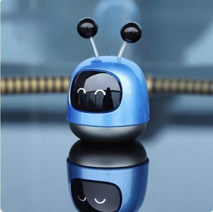 Robot Car Perfume For Car Dashboard (Blue) Roposo Clout